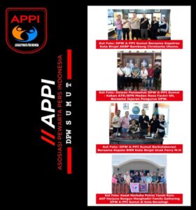 Awali Kepengurusan, DPW A-PPI Sumut Lakukan Konsolidasi ke Beberapa Stakeholder