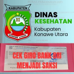 Kejati Sultra Terkesan Lamban Tangani Kasus Dugaan Suap Dinkes Konut dan CV. Britania Jaya Contruktion, Ada Apa ?