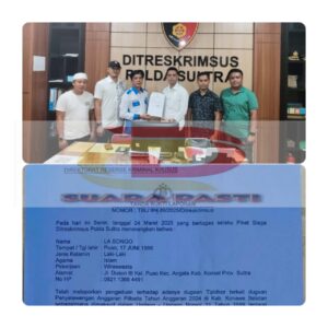 Bawaslu Konsel Diduga Selewengkan Dana Hibah Pilkada, PPWI Sultra Lapor ke Polda Sultra