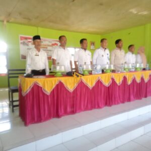 KEPALA DESA TALUMBINGA IKUT SERTA DALAM MUSDESUS PEMBENTUKAN KOPERASI MERAH PUTIH