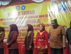 Ramah Tamah Penutupan Pekan Olahraga dan Seni Kecamatan Mowila Meriah, Bupati Konsel Hadir Langsung
