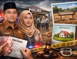 TAK TAHU DIRI? DITAGIH UTANG MALAH MELAPOR, ANGGOTA DPRD KONAWE DAN ISTRI KEDUA RESMI DIPOLISIKAN