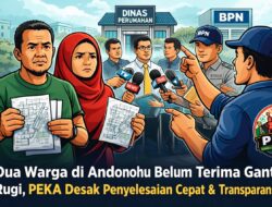 Dua Warga di Andonohu Belum Terima Ganti Rugi Lahan, PEKA Desak Transparansi