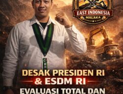 Ketum DPP East Indonesia : Desak Presiden RI Dan Menteri ESDM RI Evaluasi Total Serta Cabut IUP PT SCM Di Konawe Diduga Tak  Berkomitmen Bangun Smelter