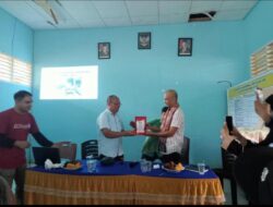 Serah Terima Jabatan Kepala Puskesmas laonti, Hardin Tekankan Layanan Kesehatan Tetap Berjalan Optimal