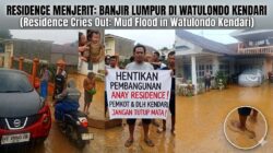 DAMPAK PEMBANGUNAN BTN ANAY RESIDENCE, PULUHAN RUMAH WARGA DI WATULONDO KEBANJIRAN DAN TERENDAM LUMPUR