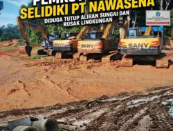 SULTRA-CW Desak Pemkot Kendari Selidiki PT Nawasena: Diduga Tutup Aliran Sungai dan Rusak Lingkungan
