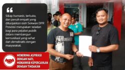 Apresiasi PERAK-SULTRA terhadap Sikap Humanis Sekretaris DPRD Sulawesi Tenggara.