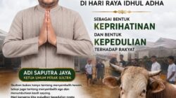 MOMENTUM IDUL ADHA, PERAK SULTRA GELAR QURBAN DI PASIR PUTIH WATULONDO