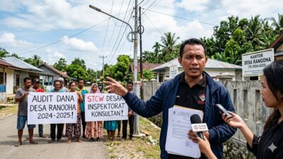 STCW Desak Inspektorat Konawe Selatan Audit Investigasi Dana Desa Ranooha
