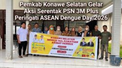 Pemkab Konawe Selatan Gelar Aksi Serentak PSN 3M Plus Peringati ASEAN Dengue Day 2026
