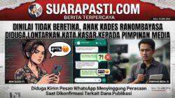 Dinilai Tidak Beretika, Anak Kades Ranombayasa Diduga Lontarkan Kata Kasar kepada Pimpinan Media