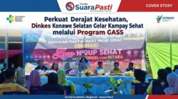 Perkuat Derajat Kesehatan, Dinkes Konawe Selatan Gelar Kampanye Hidup Sehat melalui Program GASS