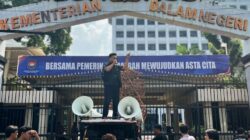 KONSORSIUM AKTIVIS DAN MASYARAKAT PONDIDAHA MENGGUGAT GELAR AKSI DI KEMENDAGRI RI, DESAK PENYELESAIAN TAPAL BATAS PONDIDAHA–AMONGGEDO