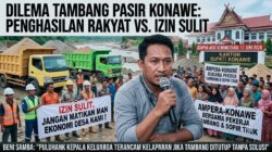 AMPERA Konawe Angkat Suara: Jangan Hentikan Tambang Pasir Tanpa Solusi bagi Masyarakat