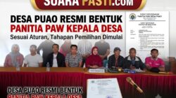 Penyelenggaraan Pemilihan PAW Desa Puao Menjanjikan Tranparansi dan Keterlibatan Masyarakat