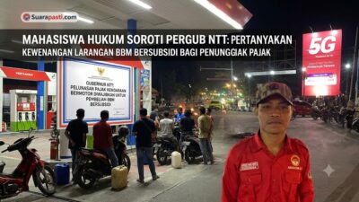 Mahasiswa Hukum UNSULTRA Soroti Kebijakan Larangan BBM Subsidi bagi Penunggak Pajak di NTT