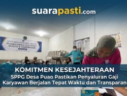 Komitmen Kesejahteraan, SPPG Desa Puao Pastikan Penyaluran Gaji Karyawan Berjalan Tepat Waktu dan Transparan
