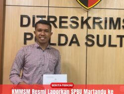 KMMSM Resmi Laporkan SPBU Martandu ke Ditreskrimsus Polda Sultra Terkait Dugaan Gurita Mafia Solar dan Jual Beli Nomor Antrean