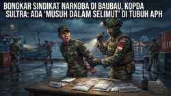 “Bongkar Sindikat Narkoba di Baubau, KOPDA SULTRA: Ada ‘Musuh dalam Selimut’ di Tubuh APH