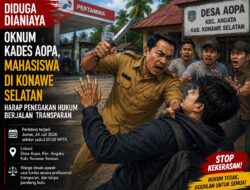 Usai Kritis Soal Dana Desa, Mahasiswa di Konawe Selatan Diduga Dianiaya Oknum Kades