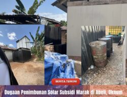 Dugaan Penimbunan Solar Subsidi Marak di Abeli, Oknum Catut Nama Nelayan hingga Beroperasi Dekat Polsek.