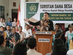 Miliaran Dana Desa Tasigi Jadi Sorotan, Akram Bandu, SH Minta Kejati Sultra Turun Tangan