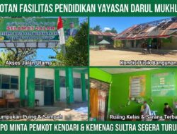 PB HMI Minta pihak Pemkot Kendari dan Kemenag Sultra Perhatikan Fasilitas Pendidikan Yayasan Darul Mukhlisin