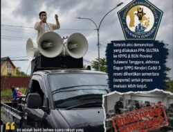 AKSI PPA-SULTRA BERBUAH HASIL, DAPUR SPPG KENDARI CADDI 3 RESMI DISUSPENSI SEMENTARA