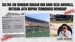 SULTRA_Cw Soroti Dugaan KKN Pengelolaan Dana Desa Amohola,Siap Lapor ke Kejati dan Gelar Aksi Demokstrasi