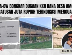 SULTRA_Cw Soroti Dugaan KKN Pengelolaan Dana Desa Amohola,Siap Lapor ke Kejati dan Gelar Aksi Demokstrasi