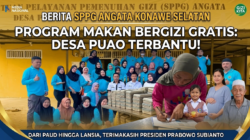 Bukti Nyata Perhatian Pemerintah: Dapur MBG Desa Puao Sentuh Lapisan Masyarakat yang Membutuhkan