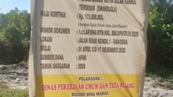 Soroti Proyek Jalan Konda 1 – Ranooha Senilai Rp 175 Juta, Konsorsium Aktivis Indonesia Duga Pengerjaan Asal-Asalan dan Minim Kerikil