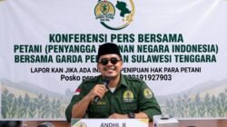 GARDA PETANI SULTRA DESAK POLSEK LANDONO SEBAGAI MITRA STRATEGIS KEMENTAN PANGGIL DAN PERIKSA YOHANIS BETTENG PEMILIK KIOS LAKOMEA JAYA