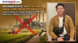 Aktivitas industri tanpa amdal dinilai menjadi ancaman nyata bagi keberlangsungan sektor pertanian setempat.