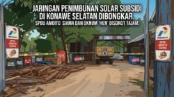 JARINGAN PENIMBUNAN SOLAR SUBSIDI DI KONAWE SELATAN DIBONGKAR, SPBU AMOITO SIAMA DAN OKNUM  ‘HEN’ DISOROT TAJAM.