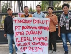 APH-P Sultra Gelar Aksi, Desak Polda Selidiki Dugaan Pertambangan Ilegal PT Bosowa Mining dan PT SHES